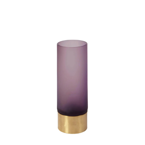 Sia Deco - Ring Kleine Vaas - Violet  - Geblazen glas - H20 - vtwonen shop