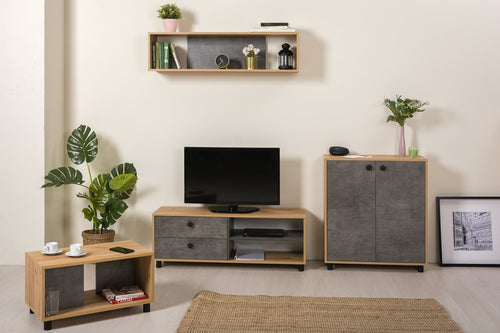 Furnilux Sharons choice-Boekenplank-Wandplank - 115x26x29cm - vtwonen shop