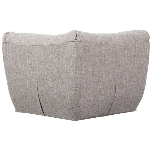 WOOOD hoekelement Baggy - Geweven Stof - Naturel Melange - 81x96x96 - vtwonen shop