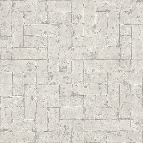 Origin Wallcoverings behang bakstenen donker beige - 53 cm x 10,05 m - 347569 - vtwonen shop