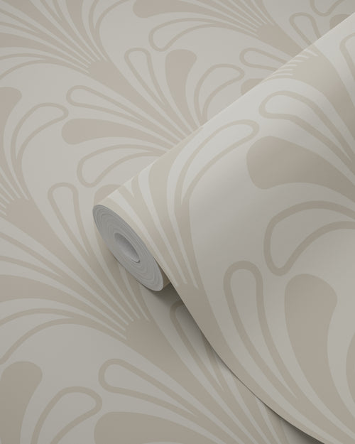 Origin Wallcoverings behang art deco motief zand beige - 50 x 900 cm - 347967 - vtwonen shop