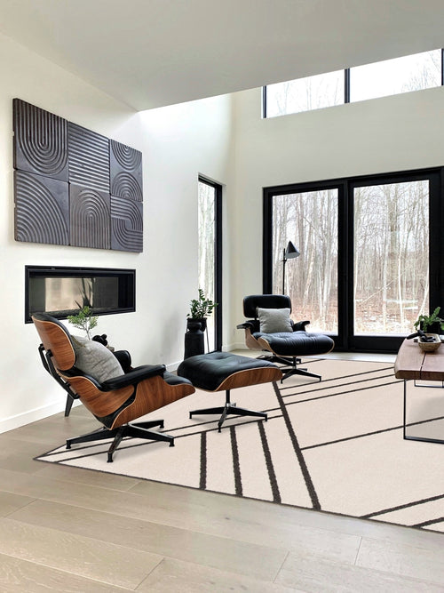 AFK Living vloerkleed Wyatt - zeer zacht - beige - 120 x 170 cm