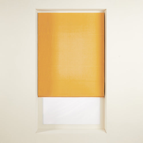 Madura Verduisteringsrolgordijn Carlina oker en zwarte hommel 45x220 cm