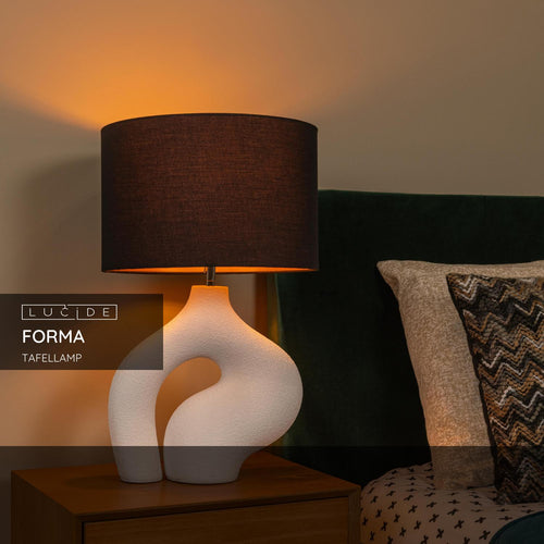Lucide tafellamp FORMA - 1xE27 - Wit - vtwonen shop