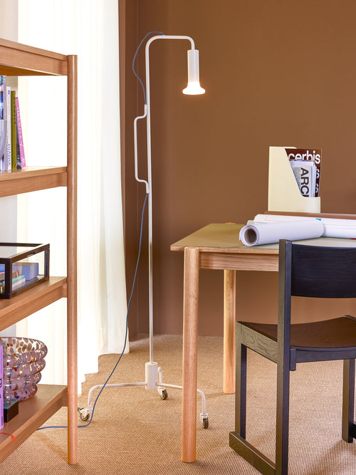 Hübsch eetstoel Forma - eikenfineer/eikenhout/multiplex - 50x50xh80cm - vtwonen shop