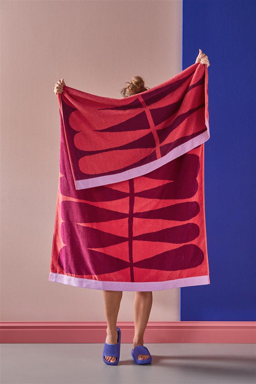 KAAT Amsterdam Coral Cave Strandlaken - 100x180 cm - Multi - vtwonen shop