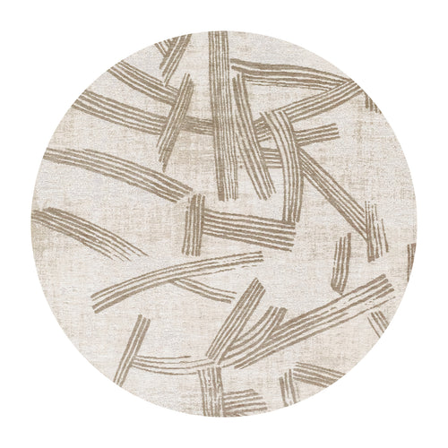 Ecorugs vloerkleed Dune - wit - 240x240cm