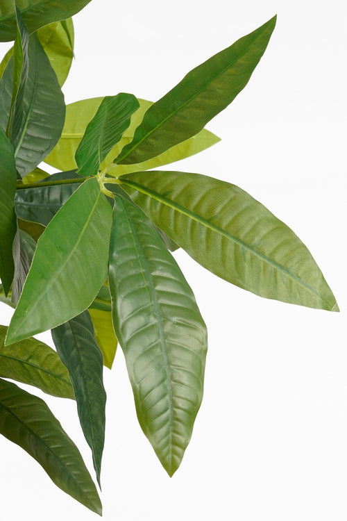 Mica Decorations Vingerplant Kunstplant in Bloempot - H150 x  Ø70 cm - Groen