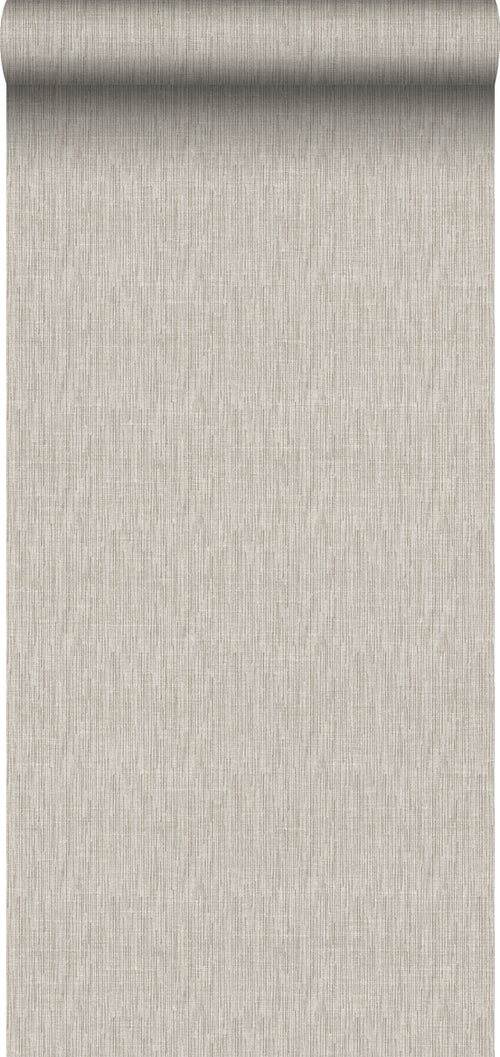 Sanders & Sanders behang linnenstructuur beige - 53 cm x 10 m - 640209 - vtwonen shop
