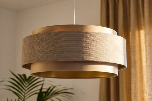 bpskoncept hanglamp Doblo Elegant - beige - Ø60 cm
