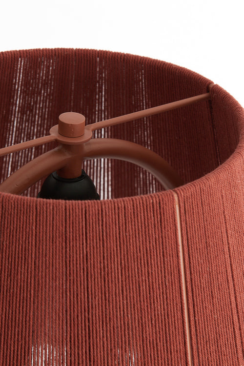 Light & Living tafellamp ESPINO - Ø31x58cm - oranje - vtwonen shop