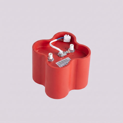 Sollux Lighting Plafondlamp OVIO 1 rood GU10 - 12x12x10cm
