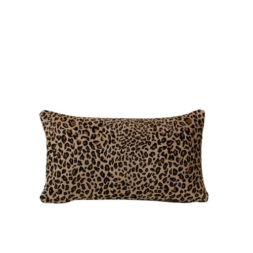 Madura Kussenovertrek Leopoldo beige en reebruin 28x47 cm