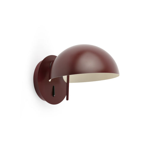 Faro Matilda Koepel Wandlamp Granaat 1x E14