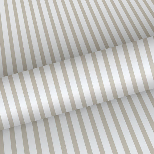 Sanders & Sanders behang strepen beige en wit - 53 cm x 10 m - 640417