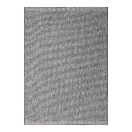 Buitenkleed Border - Grijs/wit - dubbelzijdig - EVA Interior - 240 x 340 cm - vtwonen shop