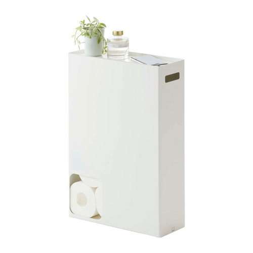 Yamazaki WC Rolhouder - Plate - Wit