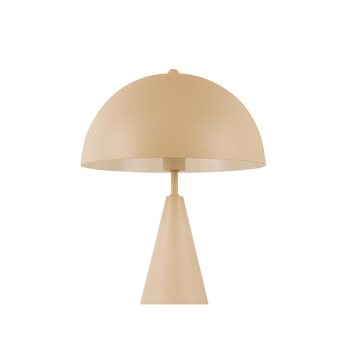 Leitmotiv tafellamp Sublime - bruin - 25x25x35cm - Paddenstoellamp