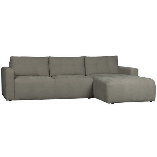 vtwonen chaise longue rechts Bar - Stof - Grijs - 87x280x170 - vtwonen shop