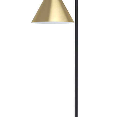 EGLO vloerlamp Narices - e27 - 162 cm - zwart/goud - vtwonen shop