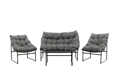 Rebellenclub Loungeset Limone - Zwart