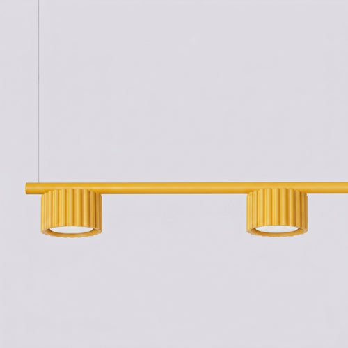 Sollux Lighting Kroonluchter AURA 4 geel Gx53 - 122x10x208cm