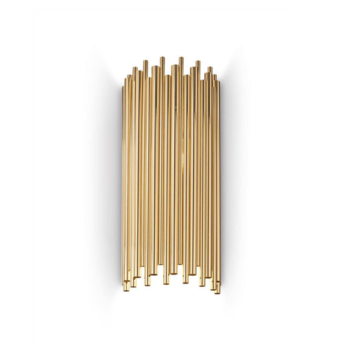 Ideal Lux Pan - 2 Licht Wandlamp Goud