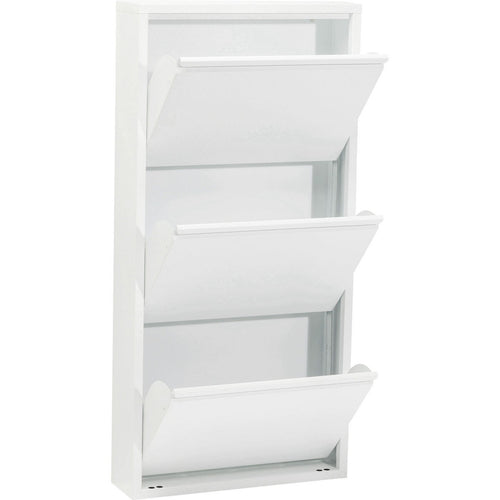 Kare Design Schoenenkast Caruso - wit - 3 laden