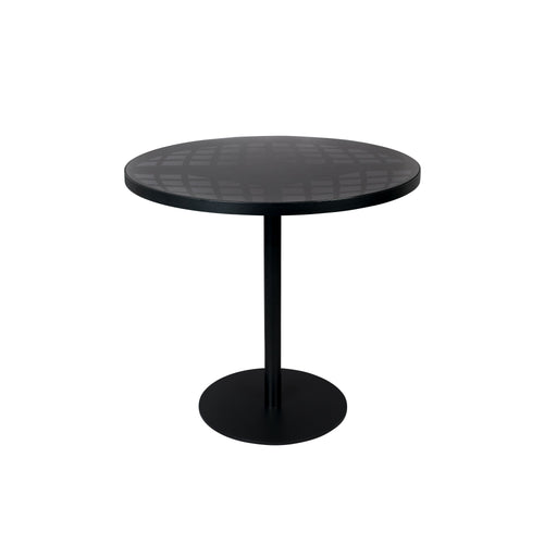 Zuiver Albert Tuintafel/ Bistrotafel Rond 80 cm Zwart - vtwonen shop