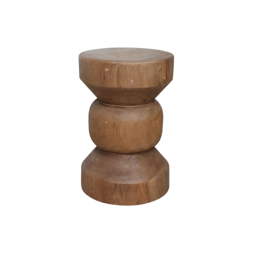 Forma teakhouten bijzettafel Ritari naturel - 30x30x45 cm