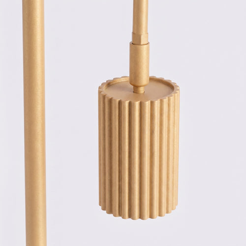 Sollux Lighting Vloerlamp KARBON 1 goud - 30x30x160cm