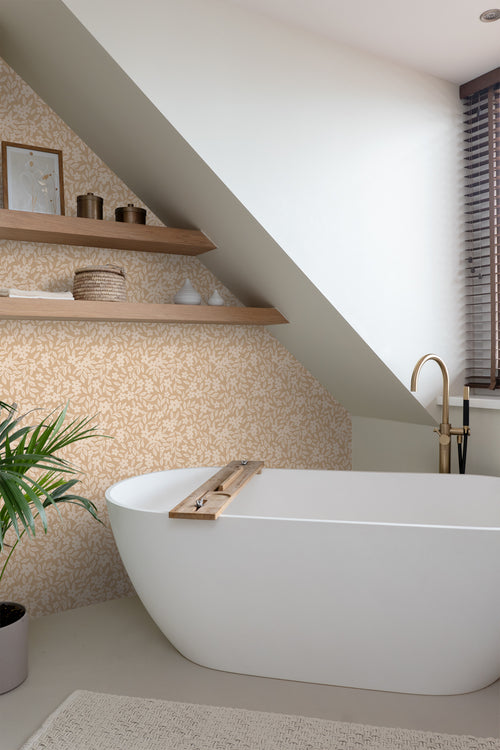 ESTAhome behang bloemetjes warm beige - 50 x 900 cm - 131444 - vtwonen shop