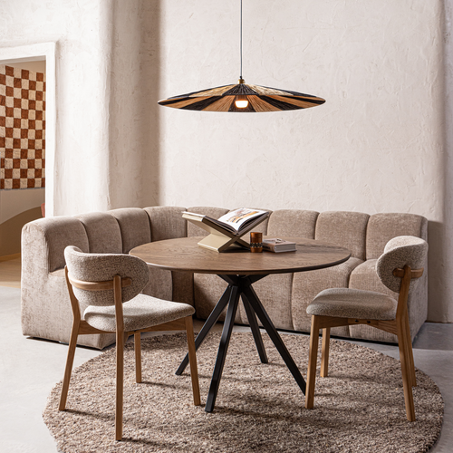 WOOOD kruispoot Holland - Metaal - Zwart - 72x80x80 - vtwonen shop