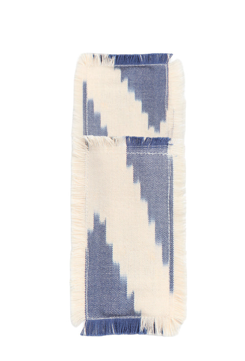Calma House Bestekhoes (set van 4 stuks) Galdana - Blauw - 21x8
