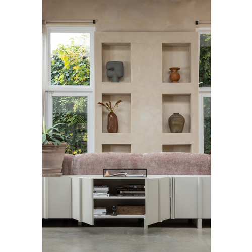 WOOOD tv-meubel Basu - Grenen - Dust - 53x200x46 - vtwonen shop