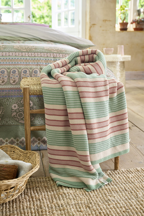 Pip Studio Dekbedovertrek Bollywood Dreams - 140 x 200/220 cm - Groen