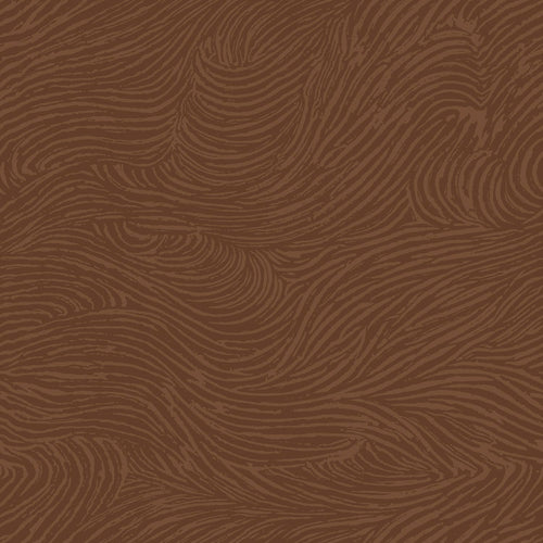 ESTAhome behang 3d golvende lijnen terracotta - 50 x 900 cm - 131368 - vtwonen shop