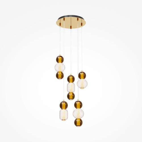Maytoni - Hanglamp Drop - Goud - Ø43
