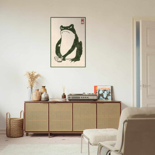 Artfulprints  Hoji frog   poster 70x100 cm - vtwonen shop