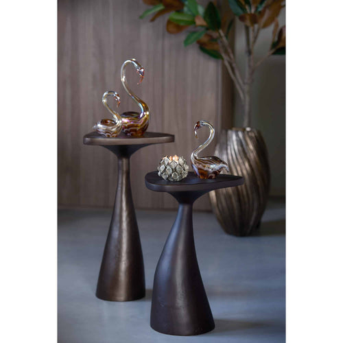 Light & Living bijzettafel Varoli - bruin - 33x33x49cm