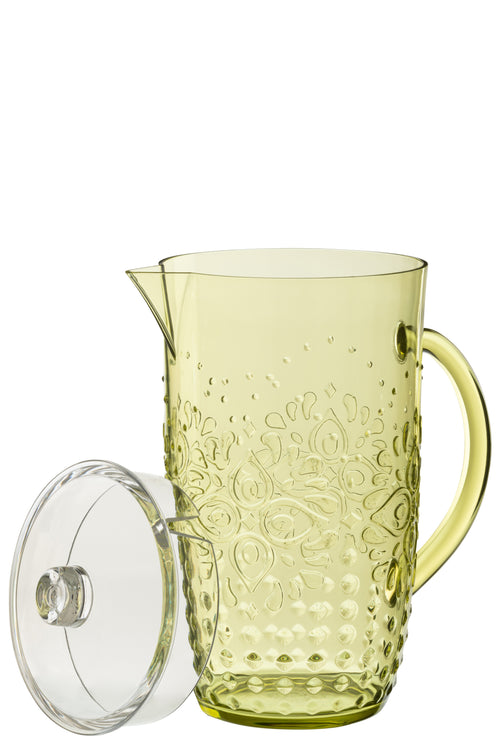 J-Line karaf - kunststof - groen - vtwonen shop