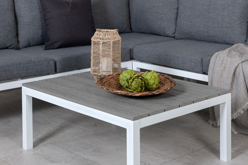 Nest outdoor Axel 2 delige tuin loungeset grijs - met zitkussens - vtwonen shop