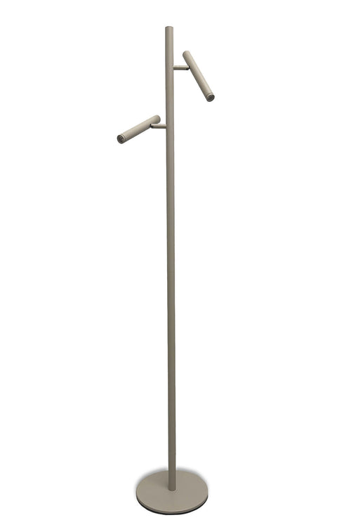 Freelight vloerlamp Luogo - 2 lichts - 25  x 150   cm - beige - vtwonen shop