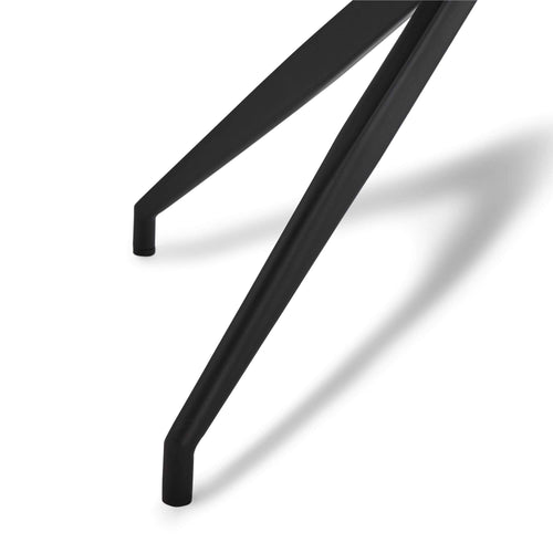 Furnhouse eetkamerstoelen armleuning Isabel - Zwart - Kunstleer - Set van 6