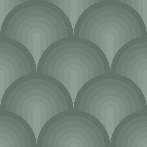 ESTAhome behang 3D-motief celadon groen - 50 x 900 cm - 131122 - vtwonen shop