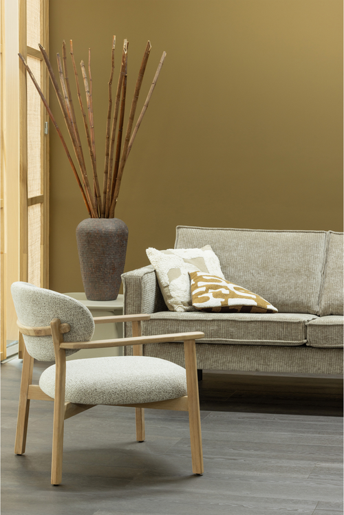 WOOOD salontafel 60 cm Tablo - Eiken - Dakargrau - 40x59x59 - vtwonen shop