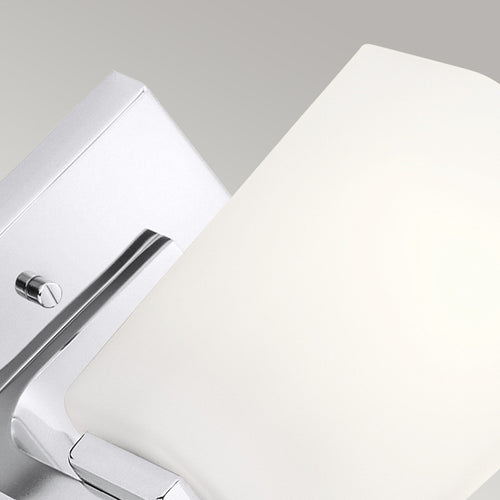 Elstead Kichler Roehm Badkamer Wandlamp Gepolijst Chroom, IP44