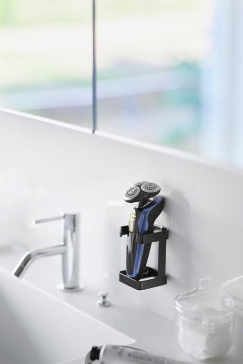 Yamazaki Zelfklevende Skincare Apparaten Houder - Tower - Zwart - vtwonen shop