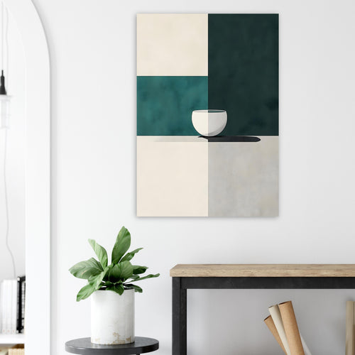 Artfulprints  Boho – Cup and shape   poster 30x40 cm - vtwonen shop