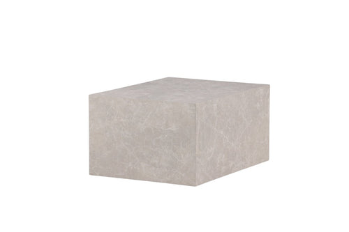 Rebellenclub Salontafel Tusani - 80 x 60 cm - Beige Marmerlook